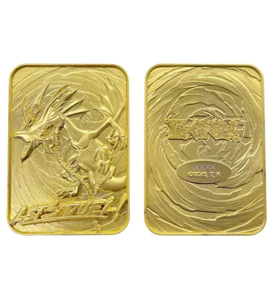 Yu-Gi-Oh!  Harpie's Pet Dragon Limited Edition 24k Gold Plated Metal Card
