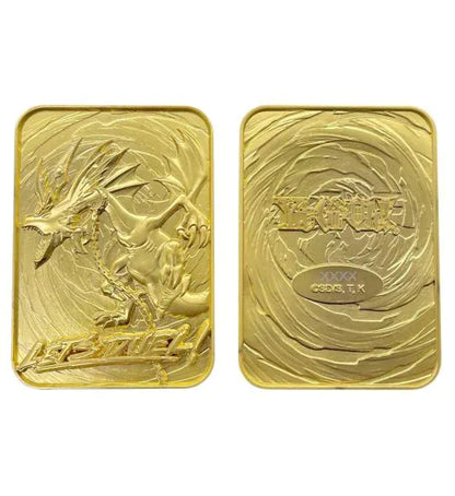 Yu-Gi-Oh!  Harpie's Pet Dragon Limited Edition 24k Gold Plated Metal Card