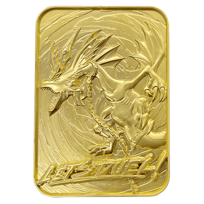Yu-Gi-Oh!  Harpie's Pet Dragon Limited Edition 24k Gold Plated Metal Card