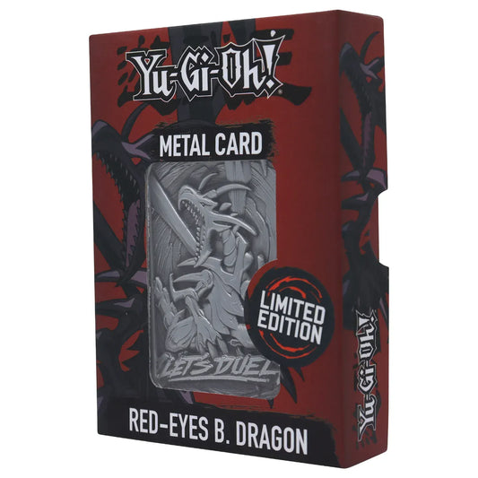 Yu-Gi-Oh! Red-Eyes B. Dragon Limited Edition Metal Card