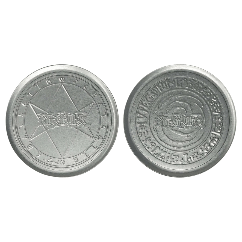 Yu-Gi-Oh! Set of 4 Embossed Metal Coasters
