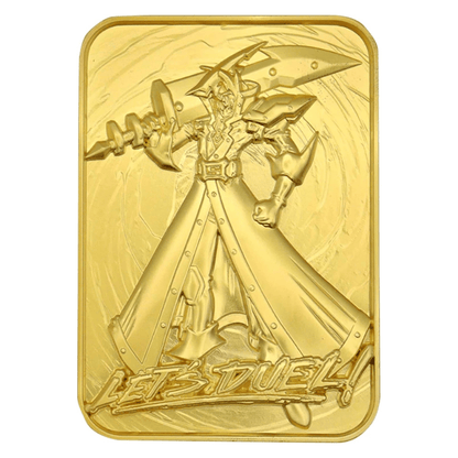 Yu-Gi-Oh! Silent Swordsman Limited Edition 24k Gold Plated Metal Card