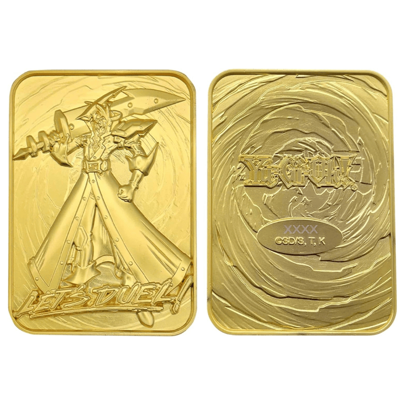 Yu-Gi-Oh! Silent Swordsman Limited Edition 24k Gold Plated Metal Card