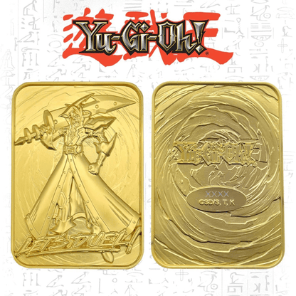 Yu-Gi-Oh! Silent Swordsman Limited Edition 24k Gold Plated Metal Card