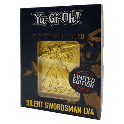 Yu-Gi-Oh! Silent Swordsman Limited Edition 24k Gold Plated Metal Card